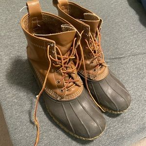 Men’s size 10.5 LL Bean Duck Boots